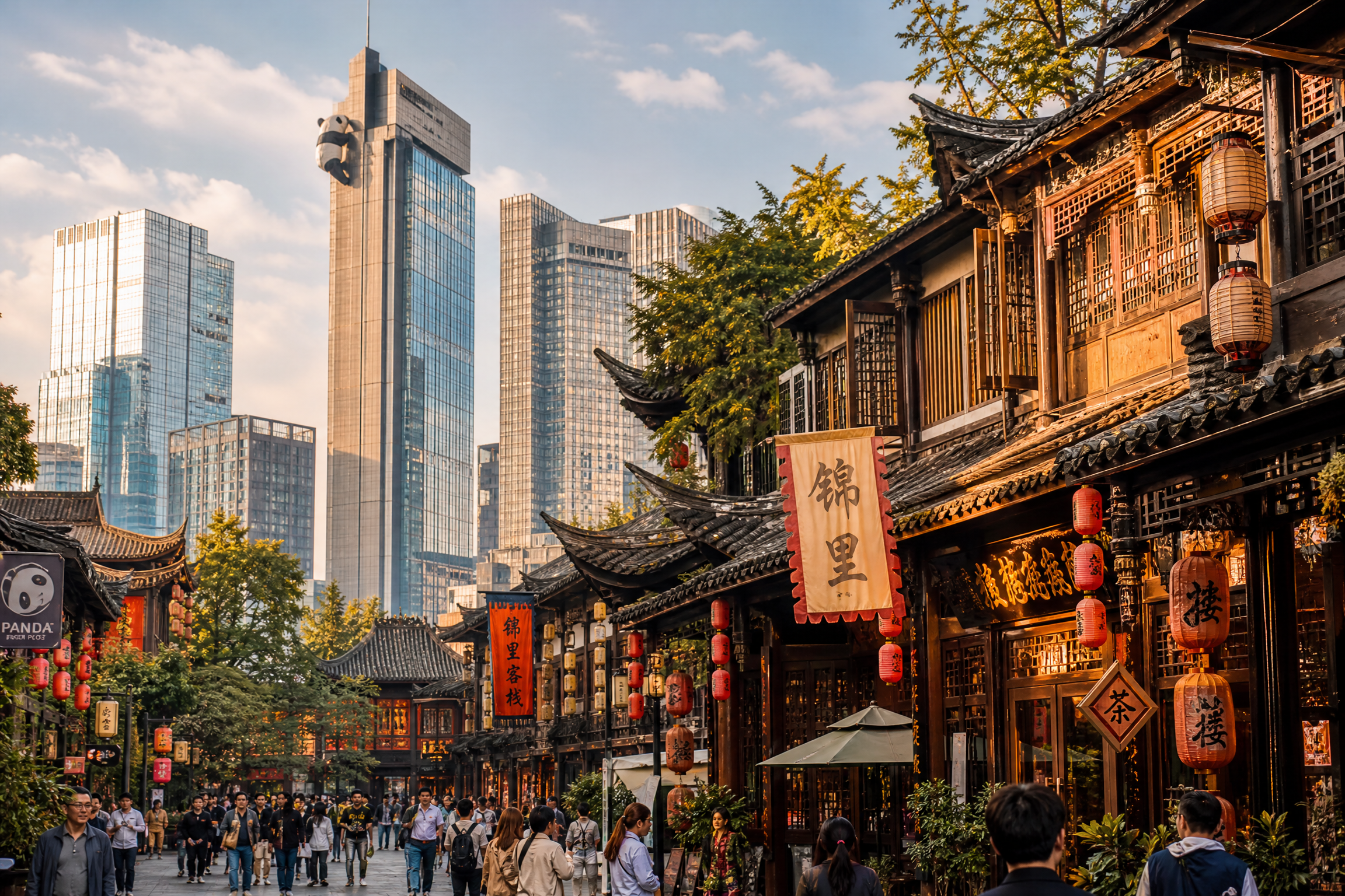 每日大赛成都赛区城市风貌图
